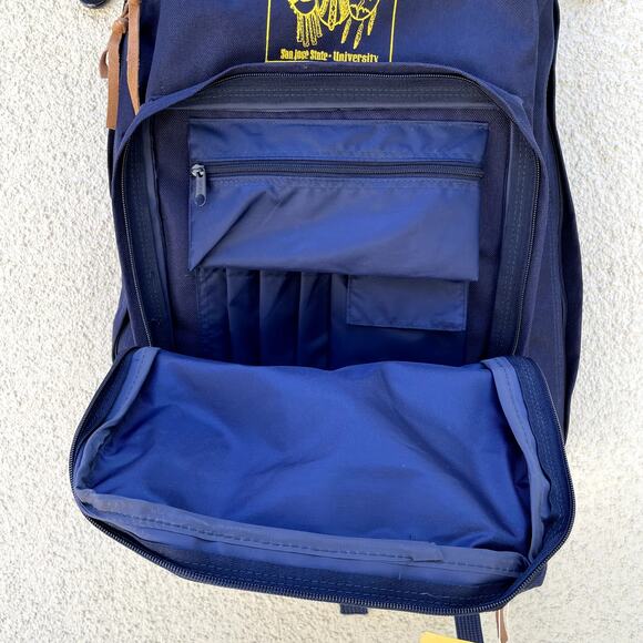 NEW Vintage San Jose State University SJSU Spartan Connection Backpack - Picture 7 of 9